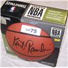 Image 1 : Kurt Rambis Signed Spalding Basketball.