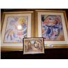 Image 1 : (3) Piece Framed Picture Lot