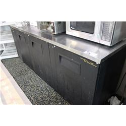 TRUE 3 DOOR REFRIGERATED BACK BAR