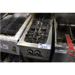 GARLAND 2 BURNER GAS GRILL