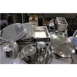 MISC STAINLESS STEEL ITEMS