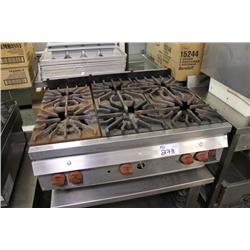 WOLF REGENCY 6 BURNER GAS COOKTOP W/MOBILE
