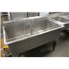 Image 1 : LARGE DOUBLE STAINLESS STEEL SINK