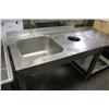 Image 1 : STAINLESS STEEL COUNTER W/SINK