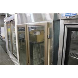 ULTRA DEEP GLASS DOUBLE DOOR FREEZER