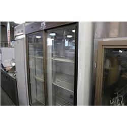 GENERAL REGENCY 50 DOUBLE GLASS DOOR FREEZER