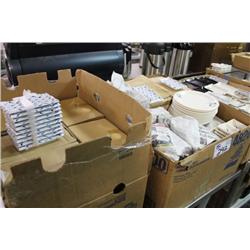 5 LARGE BOXES OF SUSHI PLATES