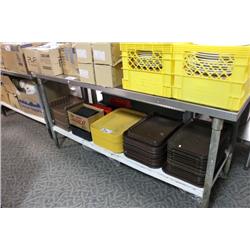 6FT STAINLESS STEEL PREP COUNTER
