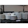 Image 3 : LARGE LOT OF SQUARED DINNER PLATES