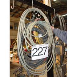 AIR HOSES (4X) ON HOOK