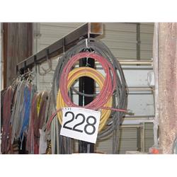 AIR HOSES (3X) ON HOOK