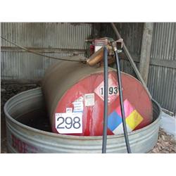 FUEL TANK W/PUMP, METER & TROUGH
