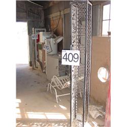 WROUGHT IRON & CHAIRS (2X)