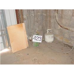 PROPANE TANK & MISC