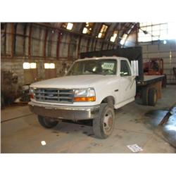 1992 FORD FLAT BED MILES: 126,226 (VIN 03959)