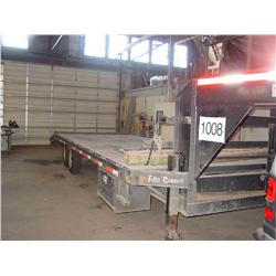 1008 TRAIL MASTER GOOSENECK TRAILER