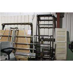 MOBILE METAL SHOP CART