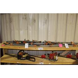 LOT OF PIPE CLAMPS & LEVELS
