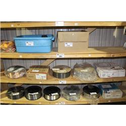 SHELF OF WELDING WIRE