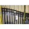 Image 1 : BLACK ALUMINUM GATE SYSTEM (2 PIECES)