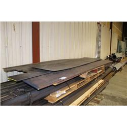 PALLET OF STEEL FLAT STOCK