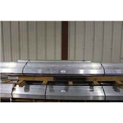 PALLET OF ALUMINUM BARS & TUBING