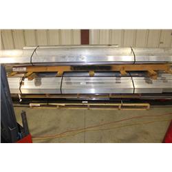 PALLET OF ALUMINUM BARS -  TUBING & ANGLE IRON