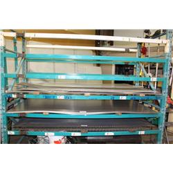 LOT OF CHECKER PLATE & SHEET METAL