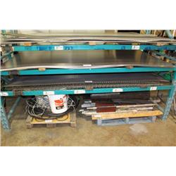 LOT OF SHEET METAL MESHING