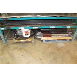 PALLET OF ASSORTED METAL & CABLE