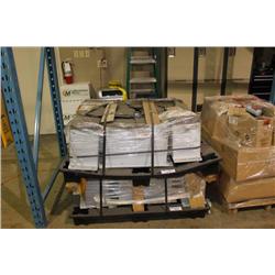 PALLET OF VIBRATION SUPPORT TABLE LEGS