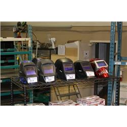 LOT OF WELDING HELMETS