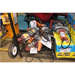 LOT OF RIGHT ANGLE & HAMMER DRILLS