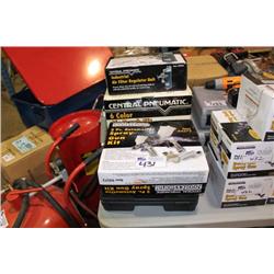 SPRAY GUNS & AIR BRUSHES