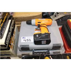 LOT OF CORDLESS DRILLS