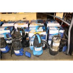 LOT OF 3 SUBMERSIBLE PUMPS