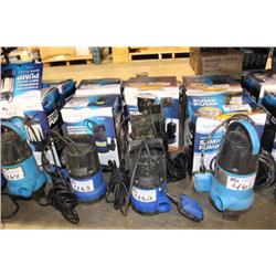 LOT OF 3 SUBMERSIBLE PUMPS
