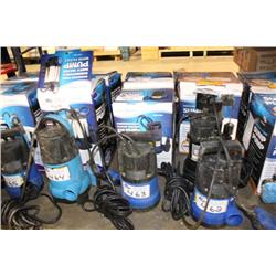 LOT OF 3 SUBMERSIBLE PUMPS