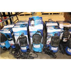 LOT OF 3 SUBMERSIBLE PUMPS