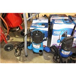 LOT OF 3 SUBMERSIBLE PUMPS