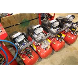 RED 4HP 10 GALLON MOBILE AIR COMPRESSOR