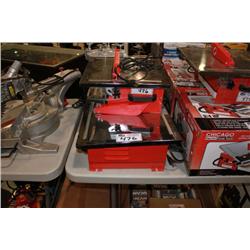 3: 7" BENCH TILE SAWS