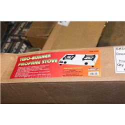 2: 2 BURNER GAS CAMP STOVES