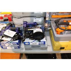 LOT OF AIR NAIL GUNS & STAPLERS