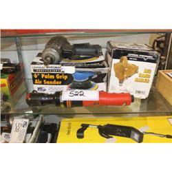 4 ASSORTED PNEUMATIC TOOLS