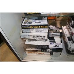 4 ASSORTED PNEUMATIC TOOLS