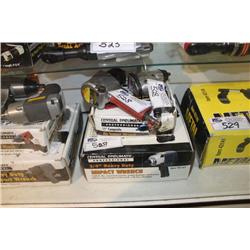 4 ASSORTED PNEUMATIC TOOLS