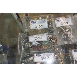 BAG OF ASSORTED JEWELRY