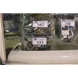 BAG OF ASSORTED JEWELRY