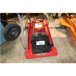 RED MOBILE 800 LB TRANSMISSION JACK